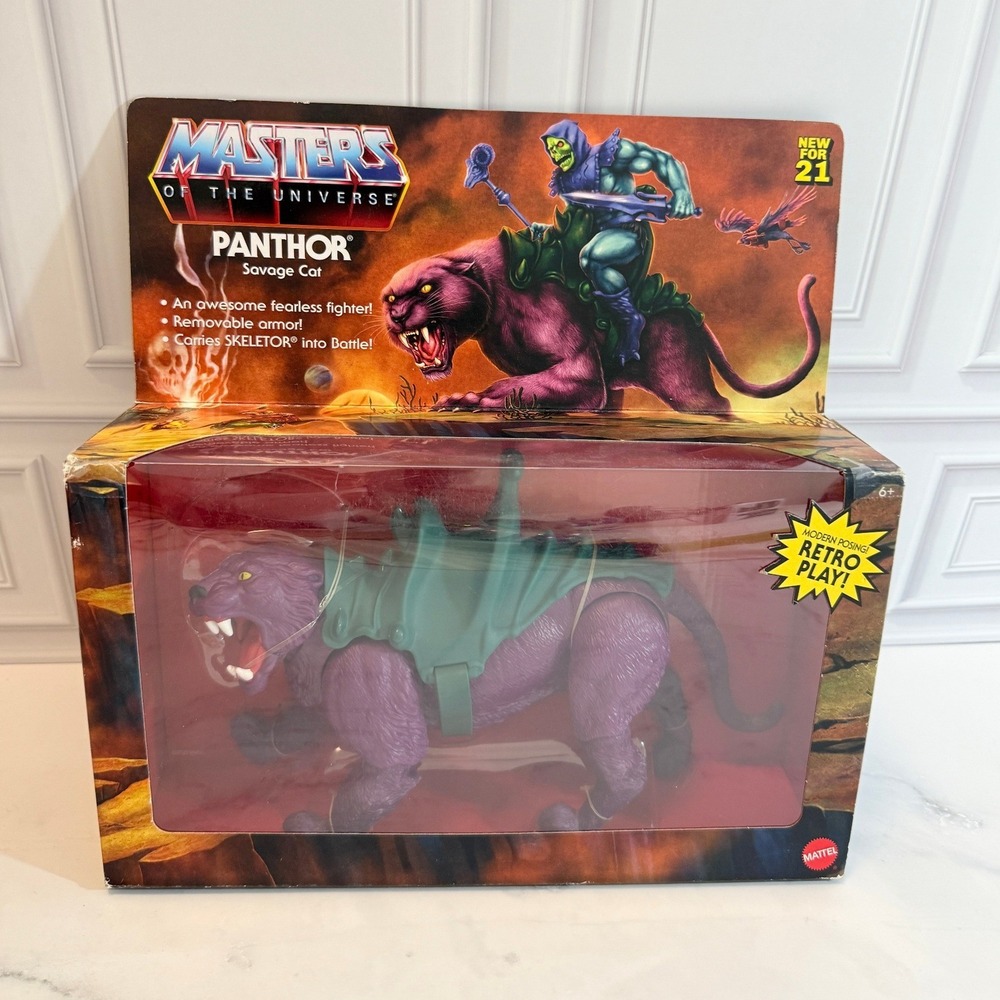 NIB‎ Masters of the Universe MOTU Origins Panther Savage Cat Action Figure